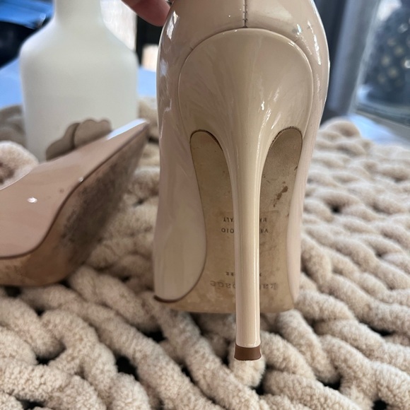 Kate Spade Blush Patent Leather Heels - Picture 4 of 5